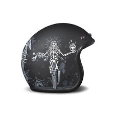 Casco moto DMD Retro Ghost