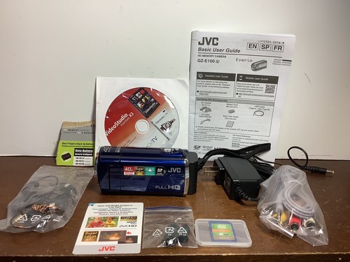 Videocamera mt786 jvc everio - videocamera,