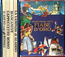 ENCICLOPEDIA DELLE FIABE D'ORO 4VV AA.VV. DAMI  EDITORE 1992  RILEGATO