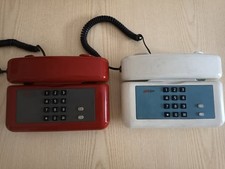 TELEFONI SIP MODELLO SIRIO DESIGN GIUGIARO ROSSO e BIANCO VINTAGE