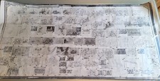 Storyboard vintage anni '30 Biancaneve, H51xL104 cm
