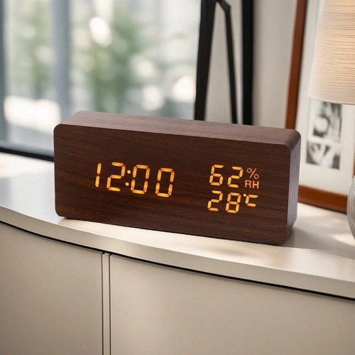Sveglia multifunzione legno - multifunzione,