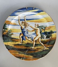 ANTICO PIATTO CERAMICA PARATA
