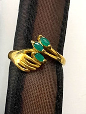 Bague plaqué main - bague,