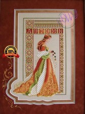 NEW Cross Stitch Pattern Lady