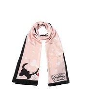 Braccialini - Foulard donna in poliestere effetto seta Silvestro Looney Tunes