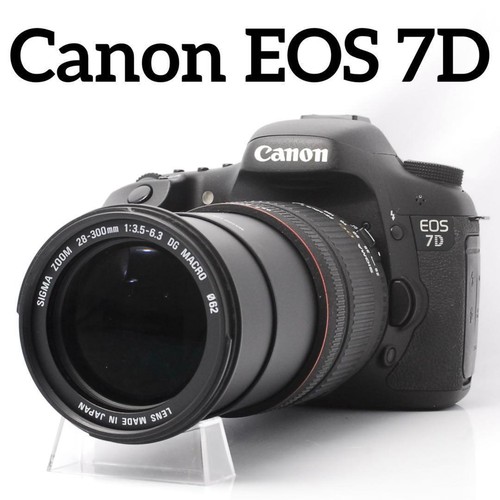 Canon eos dslr con - 7d,