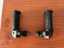 BMW R 50 60 75 90 90S /5 /6 coppia pedane passeggero originali Denfeld Footrest