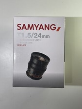 Samyang 24mm T1.5 VDSLR MK2 Obiettivo Cine Grandangolare - Canon EF