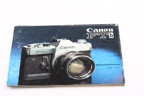 Canon ftb manuale - ql, di