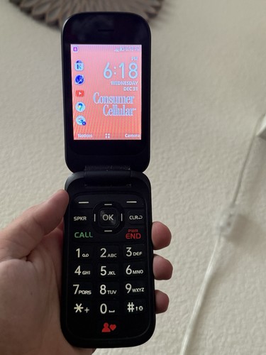Telefono iris easy - easy, rosso