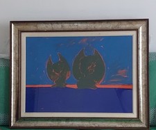 Tano Festa Acrilico su tela. Anno 1981. Misura 50x70.