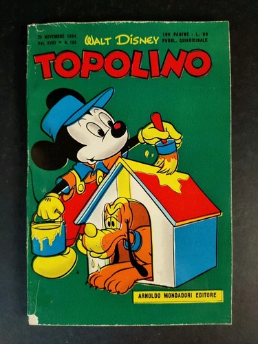 Topolino libretto originale - topolino,