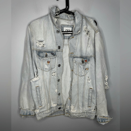Zara 1975 denim ripped - 1975,
