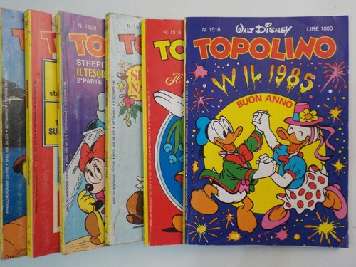 Topolino annata 1984 quasi - annata,