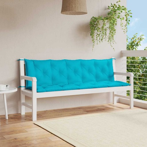 Garden bench cushion - bench, cushion,