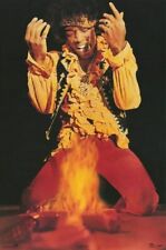 POSTER JIMI HENDRIX Fuoco RARO NUOVO CALDO - STAMPA FOTO IMMAGINE