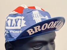 Cappello berretto ciclismo Brooklyn originale vintage anni 70 bici corsa RARO