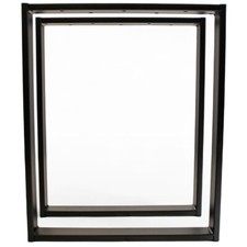 2x Gambe Tavolo Acciaio Nero