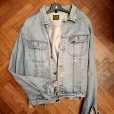 REAL ORIGINAL LEE MOD.RIDERS USED VINTAGE ANNI 80 MA DE IN USA TG.LARGE COWBOY