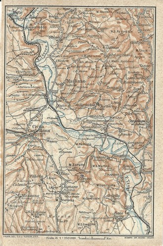 Tevere orte passo - da, a
