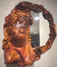Raro specchio parete donna - parete,