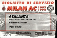 Biglietto stadio Milan AC vs