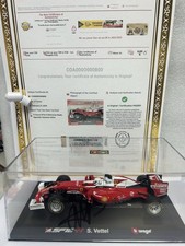 Sebastian Vettel Signed Ferrari SF16-H 2016 1/32 Scale + COA