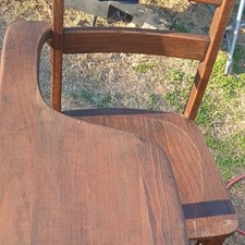 Sedia da scrivania antica in