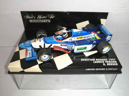Benetton renault 1997 launch - benetton,