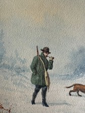 Dipinto illustrazione cane