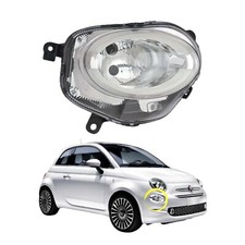 FARO FANALE PROIETTORE ANTERIORE DX DESTRO INFERIORE ABBAGL LED FIAT 500 2015 