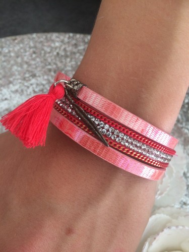 Bracciale donna similpelle - donna,