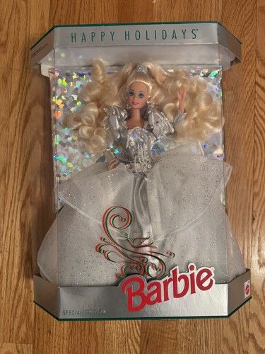 1992 happy holidays barbie - happy,