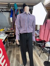 Dsquared2 Check Collar Button