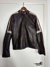Belstaff Brown Leather HERO Jacket XL War Of The Worlds Gold Label Tom Cruise