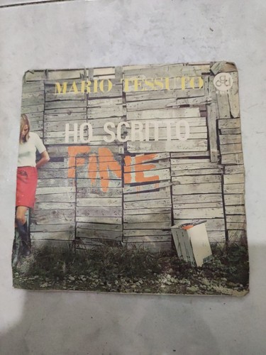 Mario tessuto 45giri - mario, tessuto=45giri=ho