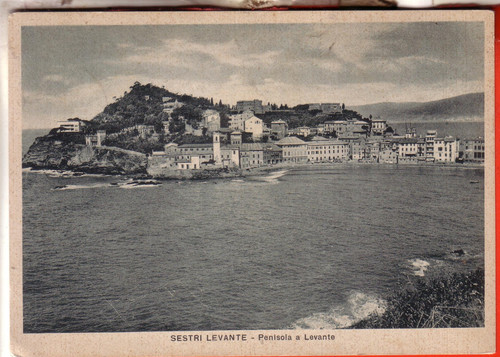 Cartolina sestri levante - sestri, fg