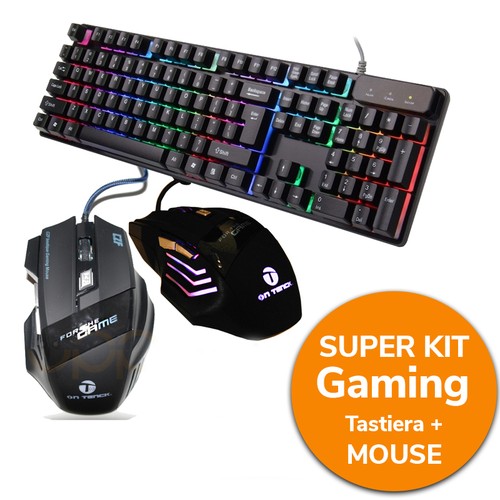 Kit tastiera mouse gaming - kit,