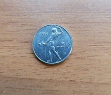 Moneta 50 Lire Piccola 1994