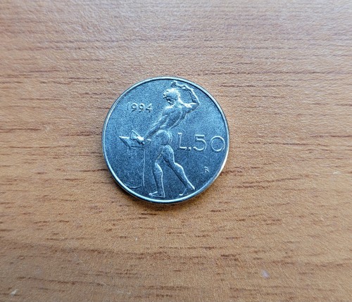 Moneta lire piccola 1994 - 50,