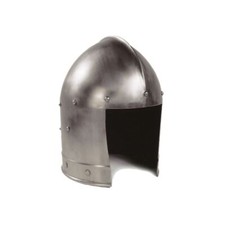 Elmo Medievale veneziano in ferro del XV secolo da Adulto per Rievocazioni