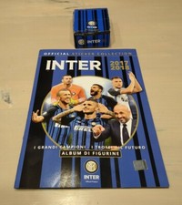 ALBUM FIGURINE INTER OFFICIAL STICKER COLLECTION 2017 2018 + DOPPIE NON COMPLETO