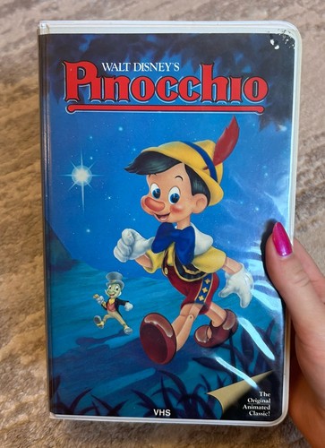 Pinocchio vhs tape - vhs,