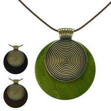 Collana Legno/Collana IN Pelle