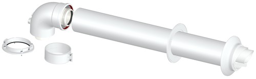 Kit scarico fumi coassiale