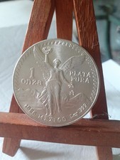 MEXICO Messico 1986 ARGENTO Silver LIBERTAD 1 Oz .999 PLATA