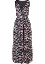 Abito chiffon taglia 44 nero