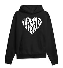 Felpa Cappuccio LA SAD Band logo Bianco | Made in Italy