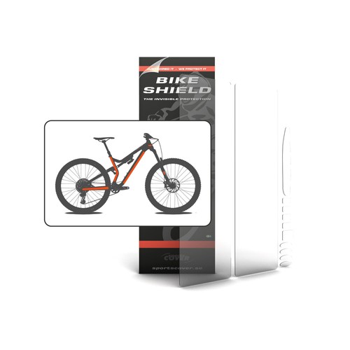 Confezione completa scudo bici - scudo,
